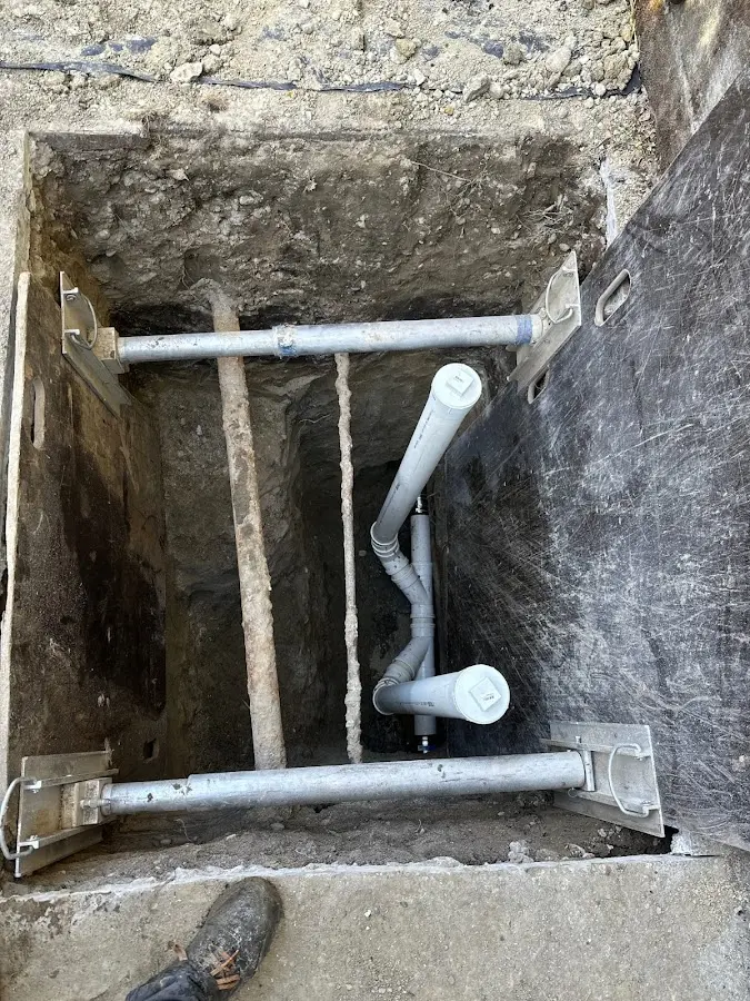 Experienced plumber completing Gas Line Repair work in Atmore